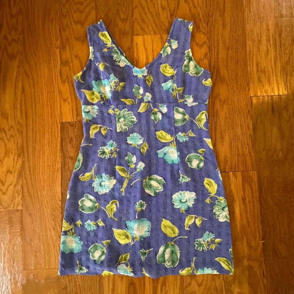 90s R-Wear semi sheer dress